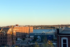 View of the water in Portland.